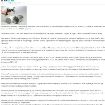 Fábrica de cerveja fatura R$ 33 mi a mais por ano com auxílio de tecnologia sustentável – Negócios em Foco