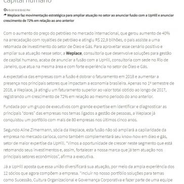 Retomada de investimento do setor de Óleo e Gás motiva fusão de consultorias brasileiras de gestão de capital humano – SOS Carreiras