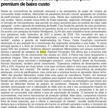 Fabricantes de panetones apostam em perfil premium de baixo custo – DataMark