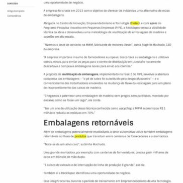 Embalagens inteligentes reduzem custos para a indústria – Celulose Online