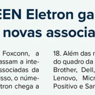 GREEN Eletron ganha três novas associadas – Revista Abinee