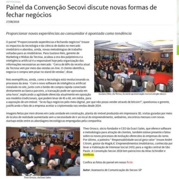 Painel da Convenção Secovi discute novas formas de fechar negócios – Secovi-SP