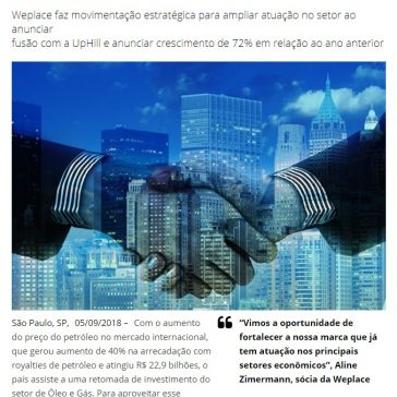 Retomada de investimento do setor de Óleo e Gás motiva fusão de consultorias brasileiras de gestão de capital humano – Negócios e Ideias