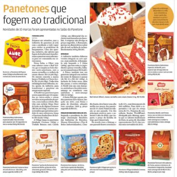 Panetones que fogem ao tradicional – A Tribuna