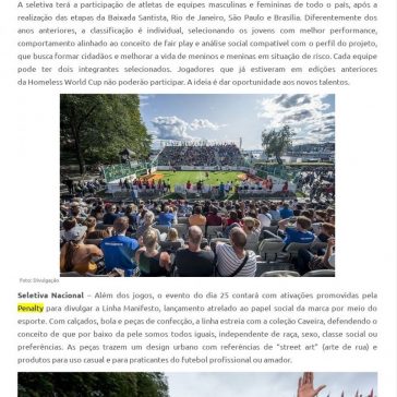 São Roque (SP) recebe Seletiva Nacional do Circuito Futebol Social nos dias 25 e 26 de agosto – Surgiu