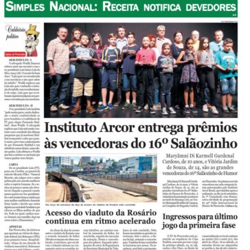 Vencedores, em alegria e movimento, do 16° Salãozinho – A Tribuna Piracicabana