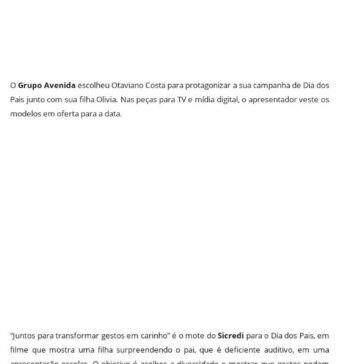 Campanhas para Dia dos Pais têm tom divertido e emocional – Meio & Mensagem – Central da Pauta