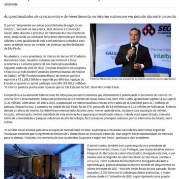 Convenção Secovi destaca a força econômica do Interior – Secovi