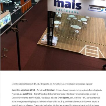 Interplast e EuroMold destacam tecnologias e soluções voltadas à indústria do plástico – Messe Brasil