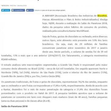 Mercado de panetones movimenta R$600 milhões em 2017 – Surgiu