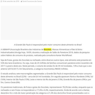 Mercado de panetones movimenta R$600 milhões em 2017 – Jornal Dia Dia