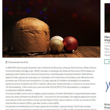 Mercado de panetones movimenta R$600 milhões em 2017 – Clube da Embalagem