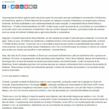 Cuidado com o meio ambiente combina com lucro – Felipe Vieira
