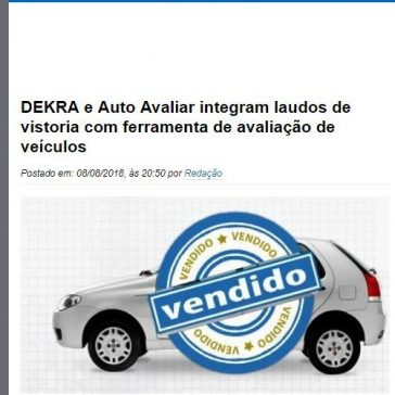 DEKRA e Auto Avaliar integram laudos de vistoria com ferramenta de avaliação de veículos – TI Inside (Convergecom)