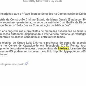 Sinduscon – Blog João Carlos Amaral