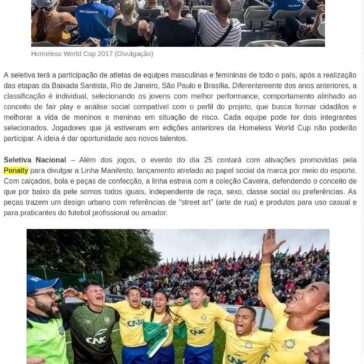 São Roque (SP) recebe Seletiva Nacional do Circuito Futebol Social nos dias 25 e 26 de agosto – Campo Grande Notícias