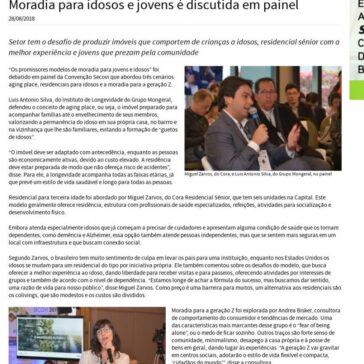 Moradia para idosos e jovens é discutida em painel – Secovi-SP