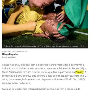 Futebol Social busca melhorar a vida de garotos em situação de risco – O Tempo