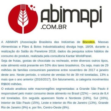 Mercado de panetones movimenta R$600 milhões em 2017 – Blog do Patrício Nunes