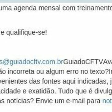 MATVSUL treinamentos – Guia do CFTV