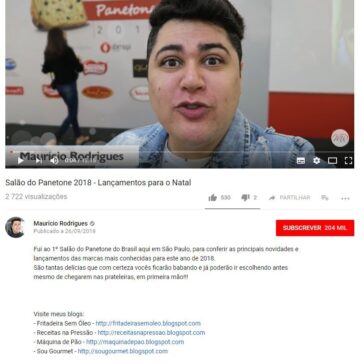 Salão do Panetone 2018 – Lançamentos para o Natal – You Tube