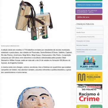 Salãozinho de Humor premia vencedores no domingo, dia 16/09 – Prefeitura de Piracicaba