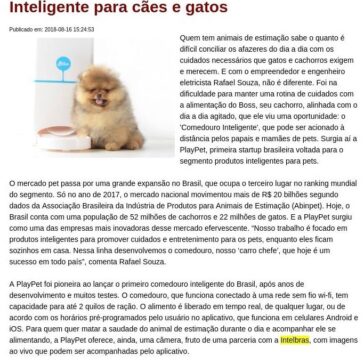 Startutp curitibana lança Comedouro Inteligente para cães e gatos – Folha Blu
