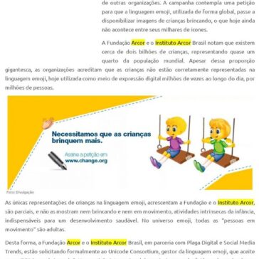 Fundação e Instituto Arcor lançam campanha de incentivo ao brincar na infância – Surgiu