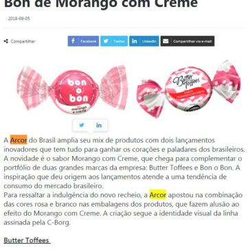 Arcor lança Butter Toffees e Bon o Bon de Morango com Creme – Revista News