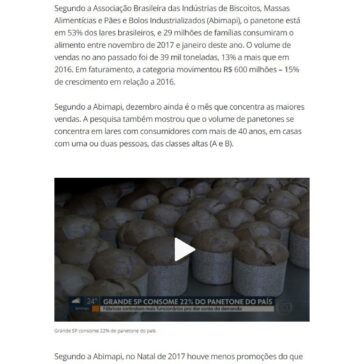 Fabricantes de panetones mostram seus lançamentos; previsão é de crescimento nas vendas para este Natal – G1 Economia