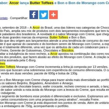 Tendência em sabor: Arcor lança Butter Toffees e Bon o Bon de Morango com Creme – JorNow