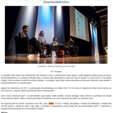 Faculdade Cásper Líbero promove encontro para falar sobre Comunicação e Empreendedorismo – Radio Primus FM