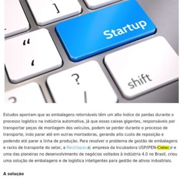 Startup usa soluções da Indústria 4.0 para revolucionar a logística do setor automotivo – E-Commerce News