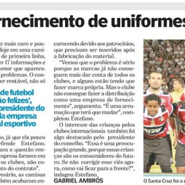 Para Penalty, fornecimento de uniformes só dá prejuízo – Destak Recife