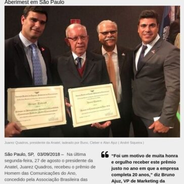 ABERIMEST comemora 36 anos com Evento e Premiação – Falando de Gestão