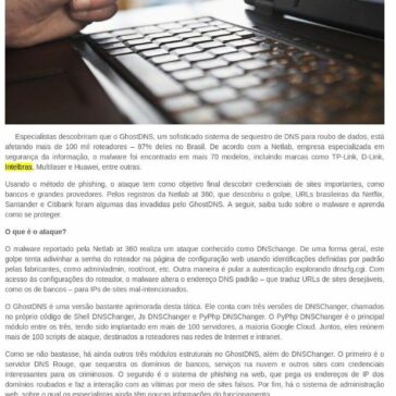 Novo golpe rouba dados bancários de brasileiros – Cidade Verde