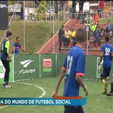 Copa do mundo de futebol social – RECORD TV