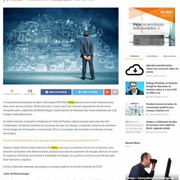Incubadora recebe startups com soluções para setores de eletroeletrônicos e biotecnologia – IP News