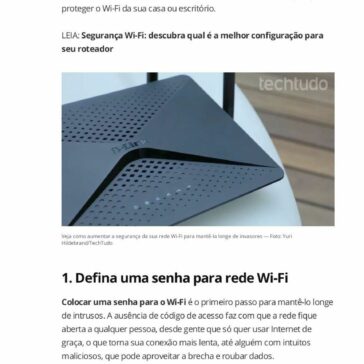 Cinco formas de proteger sua conexão Wi-Fi de intrusos – Tech tudo