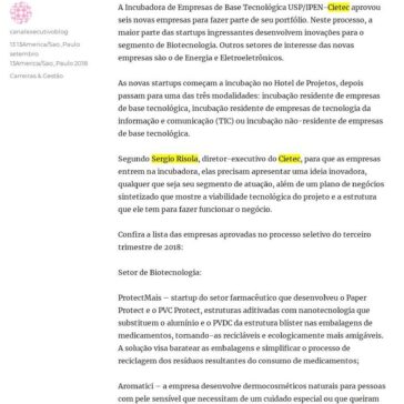 Cietec recebe seis startups com soluções para Biotecnologia e Eletroeletrônicos – Canal Executivo Blog