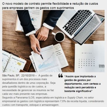 Acordo comercial reduz em até 20% os gastos com suprimentos no setor B2B – Falando de Gestão