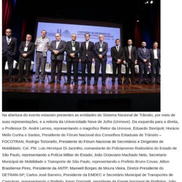 ANTP promove primeiro encontro de entidades do Sistema Nacional de Trânsito – Busaodenatal