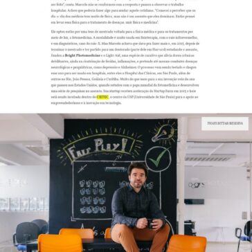 Marcelo Sousa, da Bright: física, luz e inovação para curar – Reserva