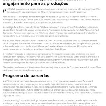 Paris Filmes desvenda os chatbots para criar nova forma de interação com seus filmes – Crypto ID