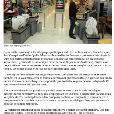 Empresas do setor supermercadista devem investir em tecnologia e experiência – NSC Total