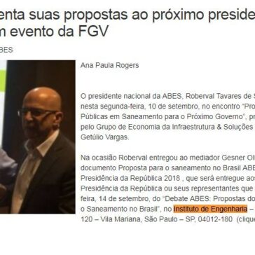 ABES apresenta suas propostas ao próximo presidente da República em evento da FGV – Revista TAE
