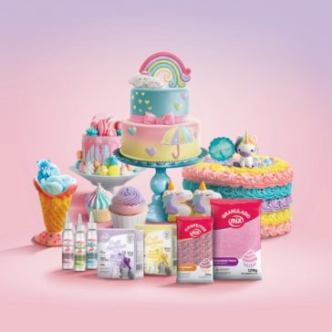 Linha de confeitaria inédita no Brasil segue a tendência das Candy Colors