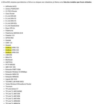 Confira se seu roteador está na lista dos afetados pelo GhostDNS – Showmetech