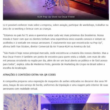 KLM abre Pop Up Store na Rua Oscar Freire, em São Paulo – Aeroin