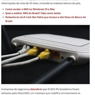Roteadores infectados desviam tráfego de clientes do Itaú, Bradesco, BB e outros bancos – TecGrade
